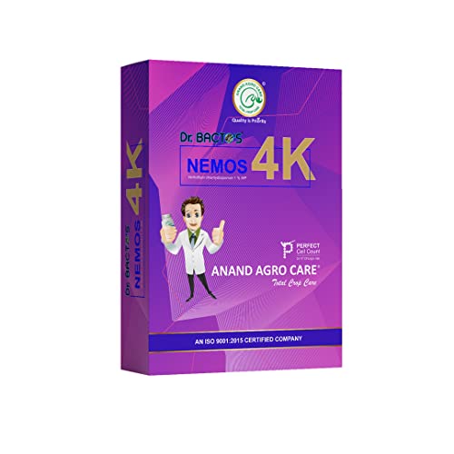 डॉ. बॅक्टोज नेमोस 4K, बायोपेस्टिसाइड आणि नेमेटीसाइड ज्यामध्ये नेमॅटोफॅगस फंगस डेक्स्ट्रोज बेस प्रोबायोटिक टेक्नॉलॉजीचे स्वदेशी पृथक्करण आहे.