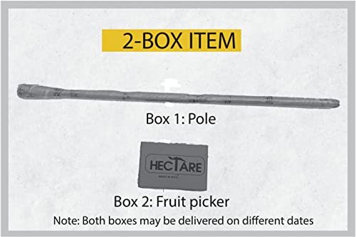 Hectare 8 inch Blade Manual Weeder with 5 feet Pole