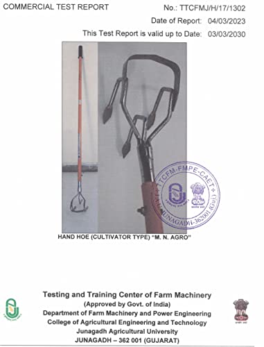 Mahan CW-34 Without Handle Manual Heavy Duty 2 in 1 Garden Hoes/Hand Hoes/Multi Star Culti-Weeder