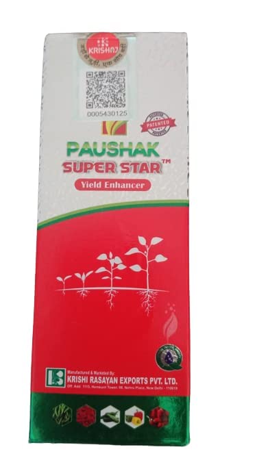 KRISHI RASAYAN EXPORTS PVT.LTD. Paushak Super Star, Plant Growth Regulator For All Crops(100 Ml), Spray