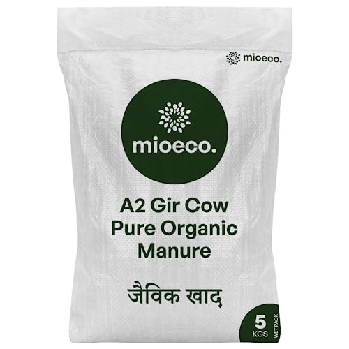 Mioeco - 100% Organic Gir Cow Manure Jaivik - 5 kg