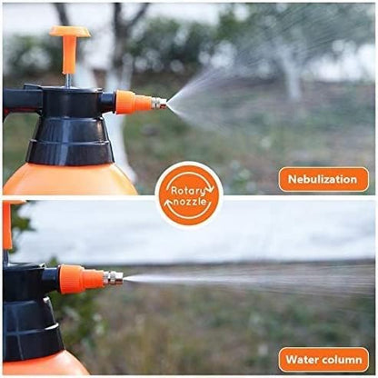 NEOPOL 1 Pc Heavy Duty Garden Pump Pressure Sprayer, Lawn Sprinkler, Water Mister, Spray Bottle for Herbicides, Pesticides, Fertilizers, Plants Flowers (2 L Capacity), Compressor,