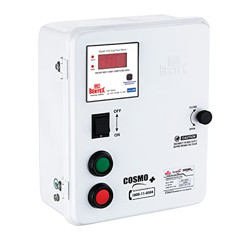 RC BENTEX Suraksha COSMO+ DOL Submersible Control Panel 10 HP 20-32 A, 103S000030, Motor Starter