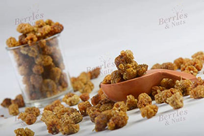 Berries And Nuts Naturally Dried Mulberries | Naturally Sweet Dried Mulberry | 480 Grams | 3 Bottles of 160 Grams