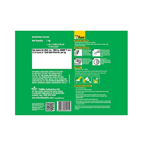 DR. FIXIT SURE SEAL, Patch Repair of Internal and External Walls and Roof, 1 KG