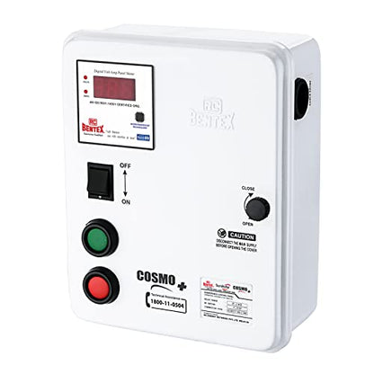 RC BENTEX Suraksha COSMO+ DOL Submersible Control Panel 7.5 HP 9-14 A, 103S000026, Motor Starter