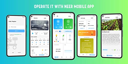 NEER Lite इंटरनेट पंप कंट्रोलर, मोबाइल/GSM/IOT/इंटरनेट स्टार्टर कंट्रोलर, कृषीवर्स मोबाइल ॲप वापरून कधीही, कुठूनही तुमचा पंप नियंत्रित करा