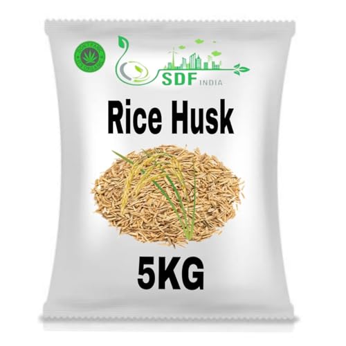 SDF INDIA Rice Husk for Gardening (5KG)