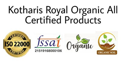 Kothari's Royal Organic Jaggery Cubes 2000gm pack of 4