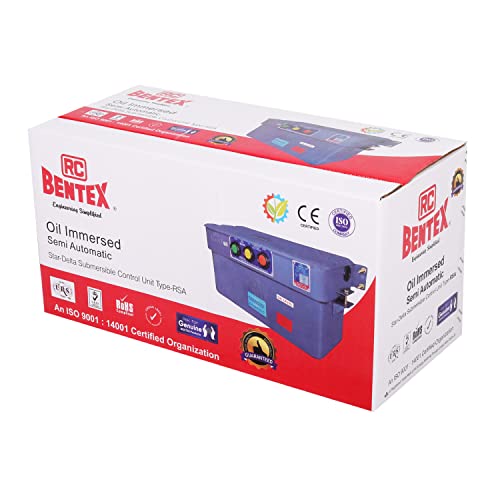 RC BENTEX RSA Oil Immersed Star Delta Submersible Semi Automatic Starter 40 HP, 305000019, Motor Starter