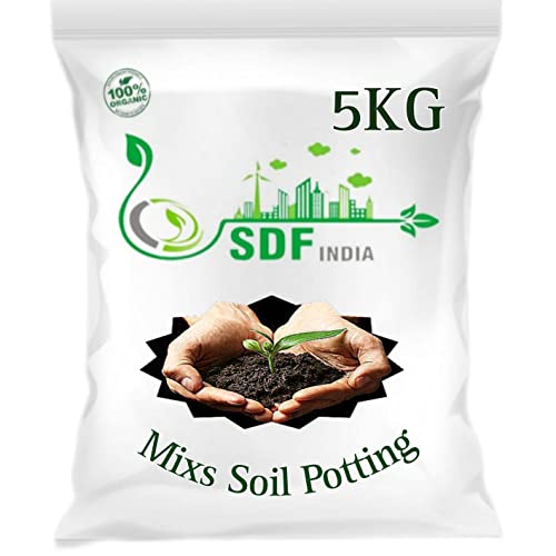 SDF INDIA Mixs Potting Soil for All Types of Plants 5kg