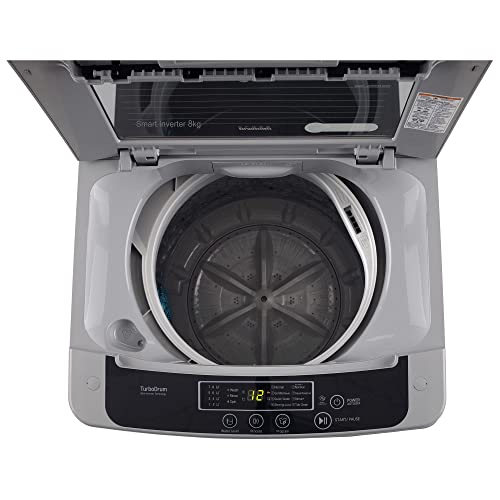 Lg 8 kg inverter fully automatic clearance top loading washing machine