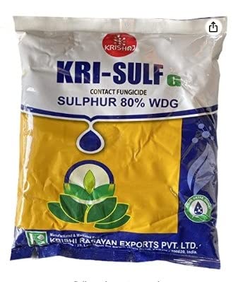 Kisan Khad fungicide sulphur 80% Salt for Plants Growth