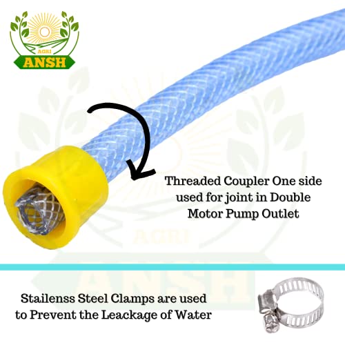 Battery powered water hose clearance