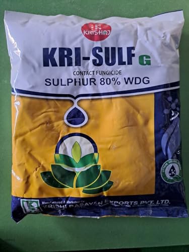 KRISHI RASAYAN EXPORTS PVT.LTD Sulpher 80% WDG Plant Growth Regulator for All Crops