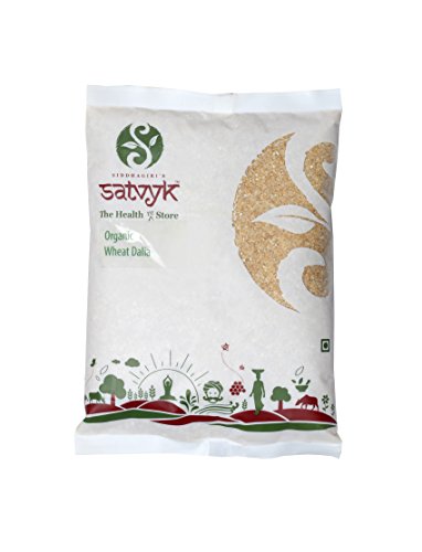 S Siddhagiri's SATVYK THE HEALTH re STORE Organic Dalia / Daliya (Genhu (Wheat) Dalia - 1kg)