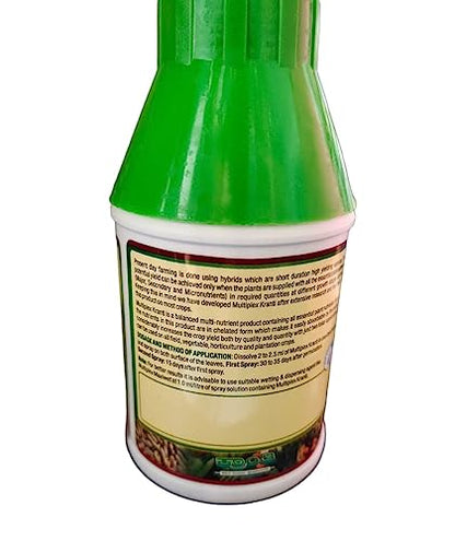 Ruxal Kranti : Complete Plant Food, Contains Essential Plant nutrients (Major, Secondary and Micro nutrients) - 250ml