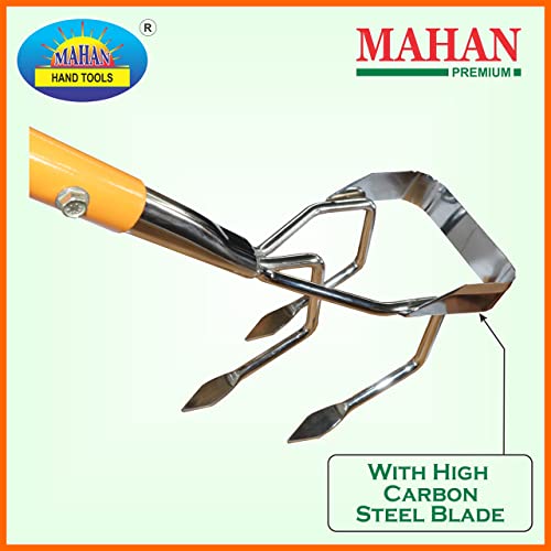 Mahan CW-34 Without Handle Manual Heavy Duty 2 in 1 Garden Hoes/Hand Hoes/Multi Star Culti-Weeder