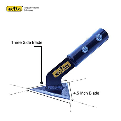 Scuffle Hoe (Metal, 5 feet Pole)