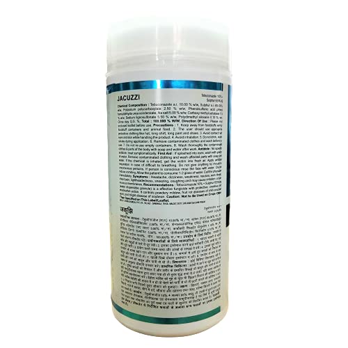Jacuzzi Tebuconazole 10% + Sulphur 65% WG Fungicide (1kg) - KUL