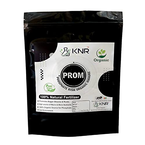 KNR Phosphate Rich Organic Manure (PROM) - 900 Gm Pack | Oranic Fertilizer for Plant and Gardening - 900 Gm