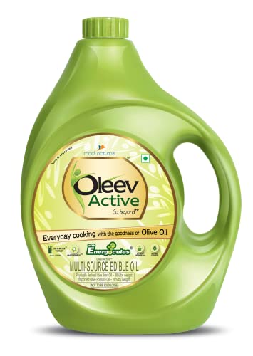 Oleev Active, with Goodness of Olive Oil Jar, 5L Jar