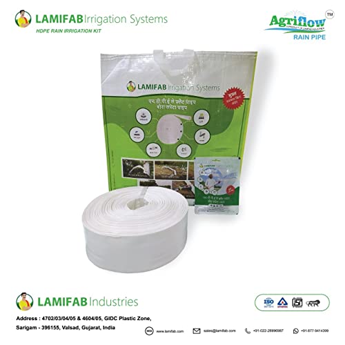 Agriflow HDPE Lapeta Pipe: Light as a feather, tough as nails – the ultimate irrigation companion for Indian farmers and gardeners.
