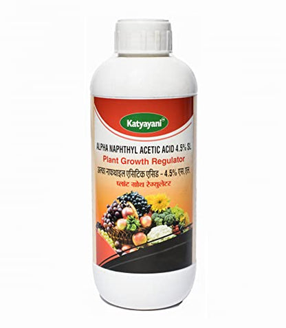 Katyayani Alpha Naphthyl Acetic Acid 4.5% SL : Plant Growth Regulator - Improves Quality Yield of fruits (250ml x 1)