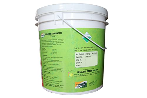 Atmanam Certified Organic Bio Fungicide for Seeds and Young Plants Trichoderma viride- 10+1 kg free