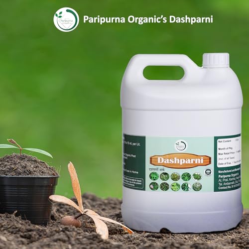 Paripurna Organics Dashparni Ark For Plant Fertilizer 5 Litre | Agricultural Sprayers Use for Plant All Kind of Plant