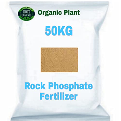 Organic Plant Rock Phosphate Essential Fertilizer All Purpose Powder for Fruiting and Flowering Plants (50)