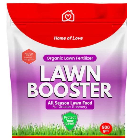 Lawn Booster, 100% Organic Lawn Bio-Fertilizer, for Lush Green Lawn Grass (5 KG)