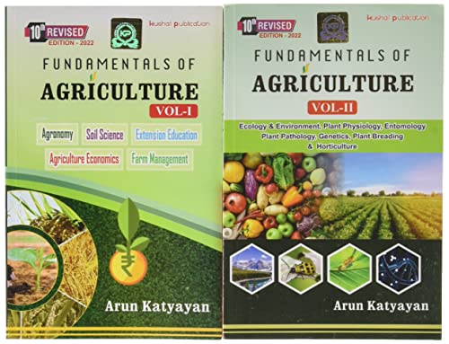 Fundamentals of Agriculture - Volume 1 and 2 - 10th Ed./2022-23 - Set of 2 Books (English Edition)