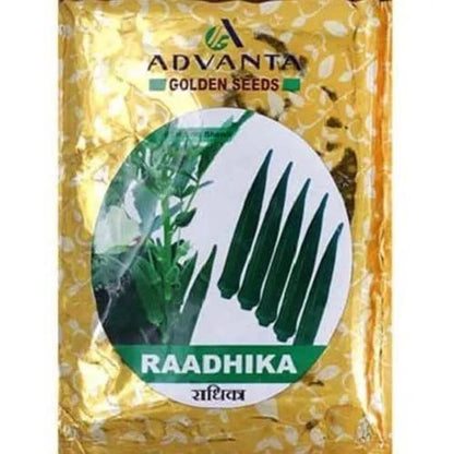 advanta upl hybrid golden seeds RADHHIKA LADYFINGER 10 pcs