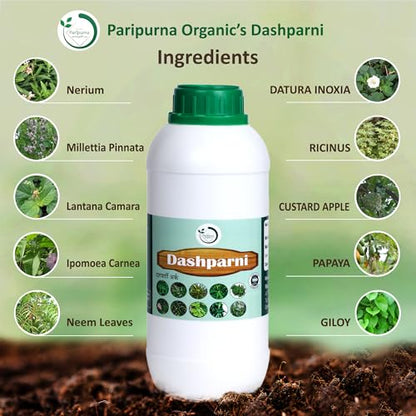 Paripurna Organics Dashparni Ark For Plant Fertilizer 500 ml | Agricultural Sprayers Use for Plant All Kind of Plant