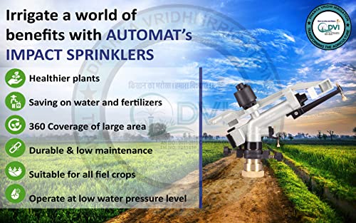 why should farmers use rain gun irrigation system?