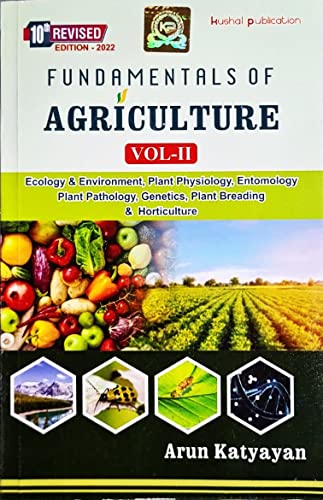 Fundamentals of Agriculture - Volume 1 and 2 - 10th Ed./2022-23 - Set of 2 Books (English Edition)