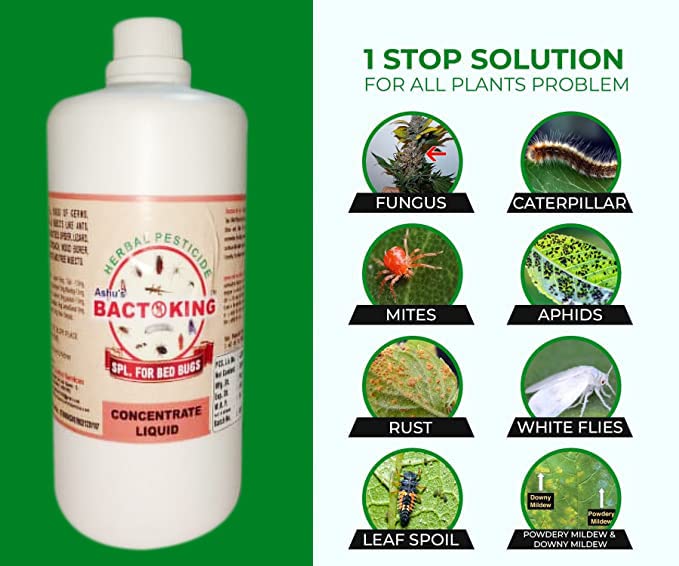 Ashu Cottage Industries Bactoking Herbal Pesticide 1 Litre