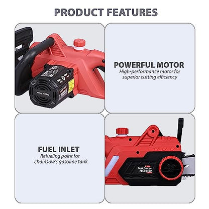 FALCON FECS-1490 Electric Chainsaw 2000W Powerful Output Wood Cutting Machine Heavy Duty for Wood Tree Logging Pruning Garden Ranch