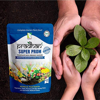 Green Paradise Super Prom Organic Fertilizer Granule by Pradhan-Pack of 5(2500 Gram)