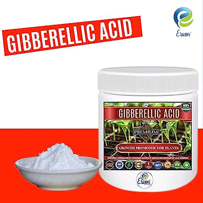 Erwon® Gibberellic Acid, Premium Essential Powerful Organic Growth booster for Plants(10 gm)