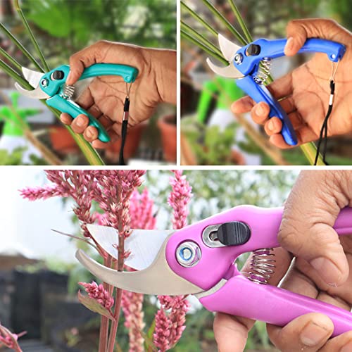TrustBasket Gardening Plant Cutter | Garden Pruner | Garden Scissors | Garden Shear | Heavy Duty gardening tool for Plant Branch Cutter