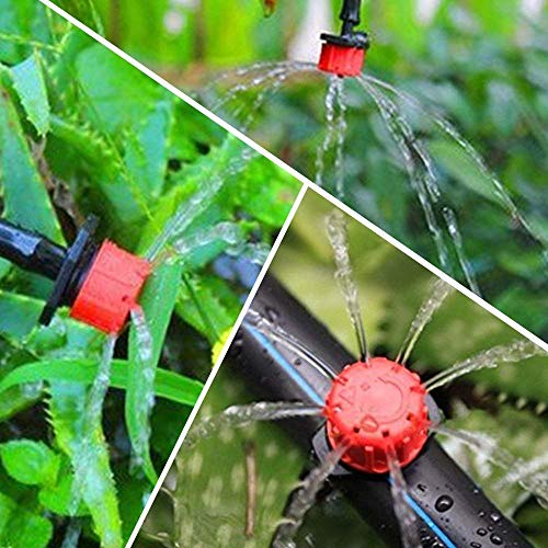 पिनोलेक्स एडजस्टेबल सिंचाई ड्रिपर्स स्प्रिंकलर एमिटर (100 पीसीएस)
