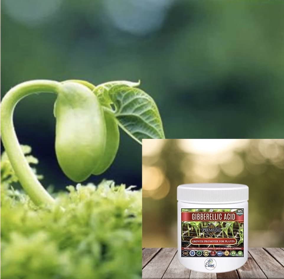 Erwon® Gibberellic Acid, Premium Essential Powerful Organic Growth booster for Plants(10 gm)