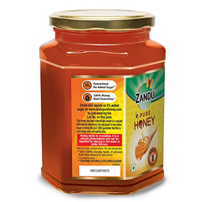 Zandu Pure Honey || 100% Pure || No Added Sugar & Adulteration, 1KG