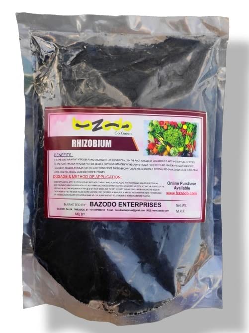 BAZODO Rhizobium Bacteria Biofertilizer - 1kg Pack
