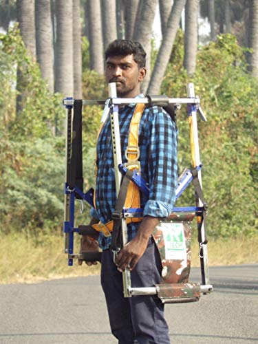 आरटेक पाम (जाफना/पालमीरा) ट्री क्लाइंबर मशीन, मल्टी ट्री क्लाइंबर एक्सएल - 60, आंध्र प्रदेश, तेलंगाना, श्रीलंका में नारियल के पेड़, (25" - 61" पेड़ की परिधि)