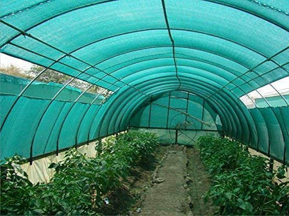 HARP® Sun Protection Green Shade Net, Gardening Net, Green House UV Stabilized Agro Netting 50% Shade 2 X 50 Mtr ( 6.5 FT X 165 FT)