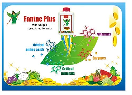 Fantac Plus प्लांट ग्रोथ लिक्विड फूलों को बढ़ावा देने के लिए - 500 ML