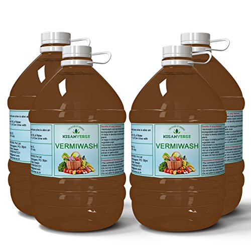 KISANVERSE 20 L Organic Vermiwash | Growth Booster For All Kinds Of Plants